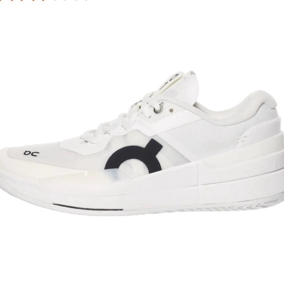 On Running Women’s White and Black Sneakers - Picture 1 of 10